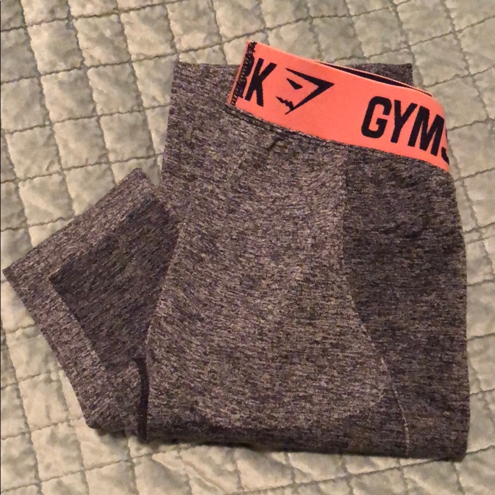 GymShark Grey and Pink Pants